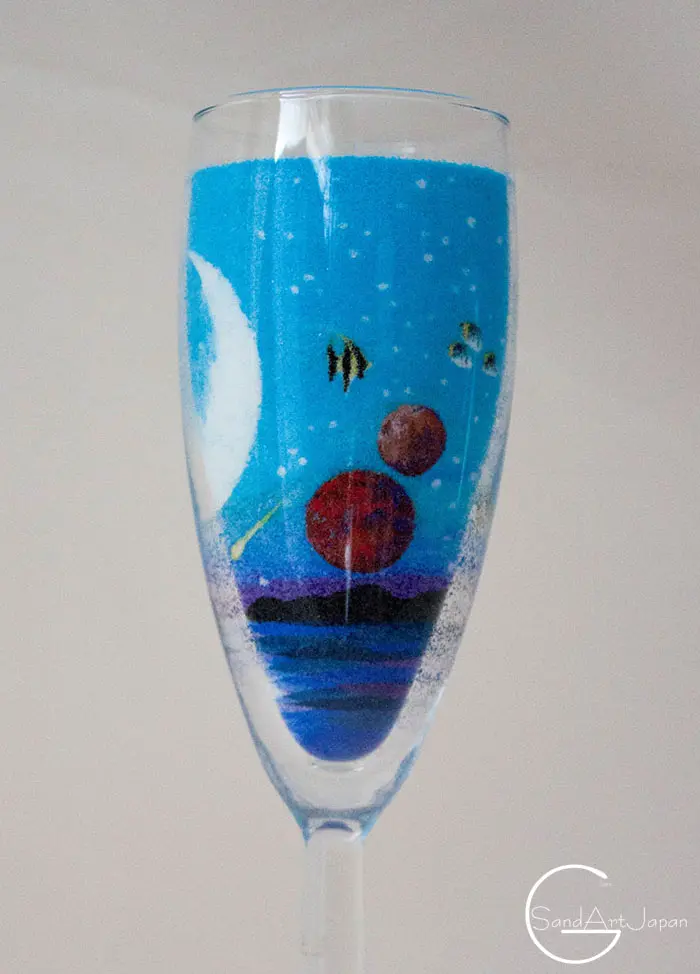 GlassSandart 003 Crescent Luna－片思いー