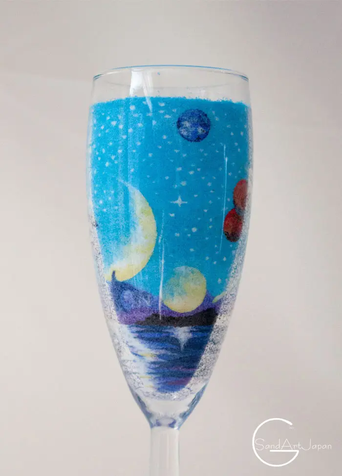 GlassSandart 005 Crescent Luna －ジェラシー－ 